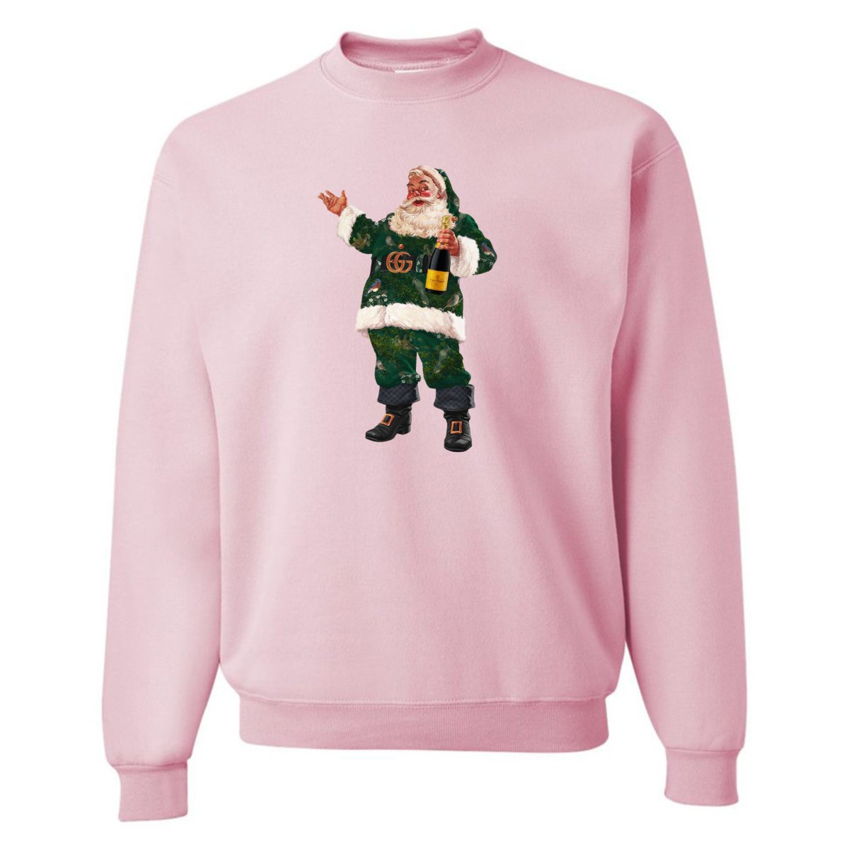 'Fashion Santa' Crewneck Sweatshirt - United Monograms