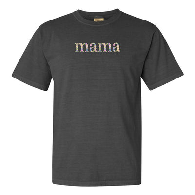 'Floral Mama' Comfort Colors T-Shirt - United Monograms