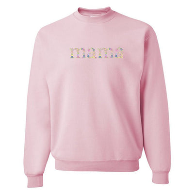 'Floral Mama' Crewneck Sweatshirt - United Monograms