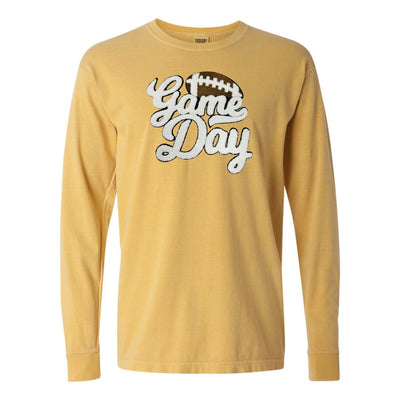 Football 'Game Day' Letter Patch Long Sleeve T-Shirt - United Monograms