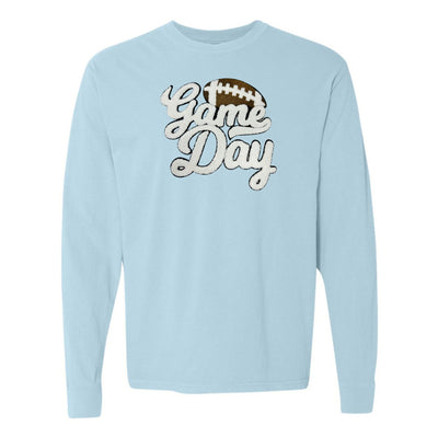 Football 'Game Day' Letter Patch Long Sleeve T-Shirt - United Monograms