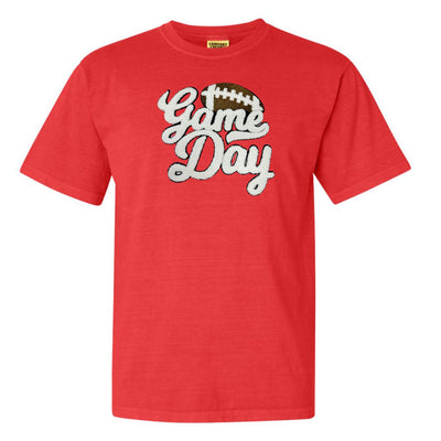 Football 'Game Day' Letter Patch T-Shirt - United Monograms