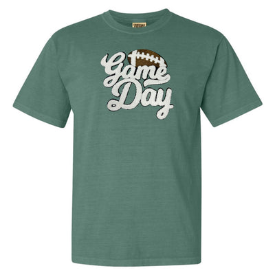 Football 'Game Day' Letter Patch T-Shirt - United Monograms