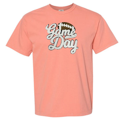 Football 'Game Day' Letter Patch T-Shirt - United Monograms
