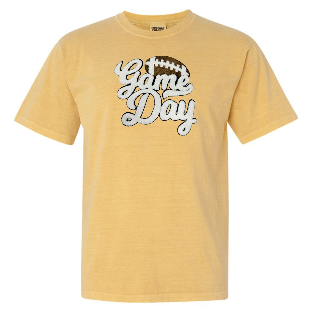 Football 'Game Day' Letter Patch T-Shirt - United Monograms