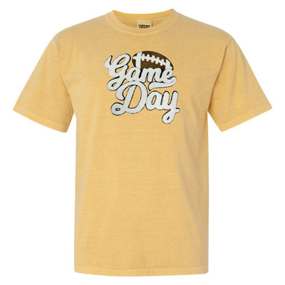 Football 'Game Day' Letter Patch T-Shirt - United Monograms
