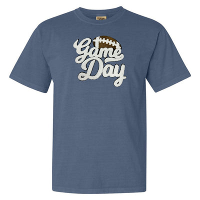 Football 'Game Day' Letter Patch T-Shirt - United Monograms
