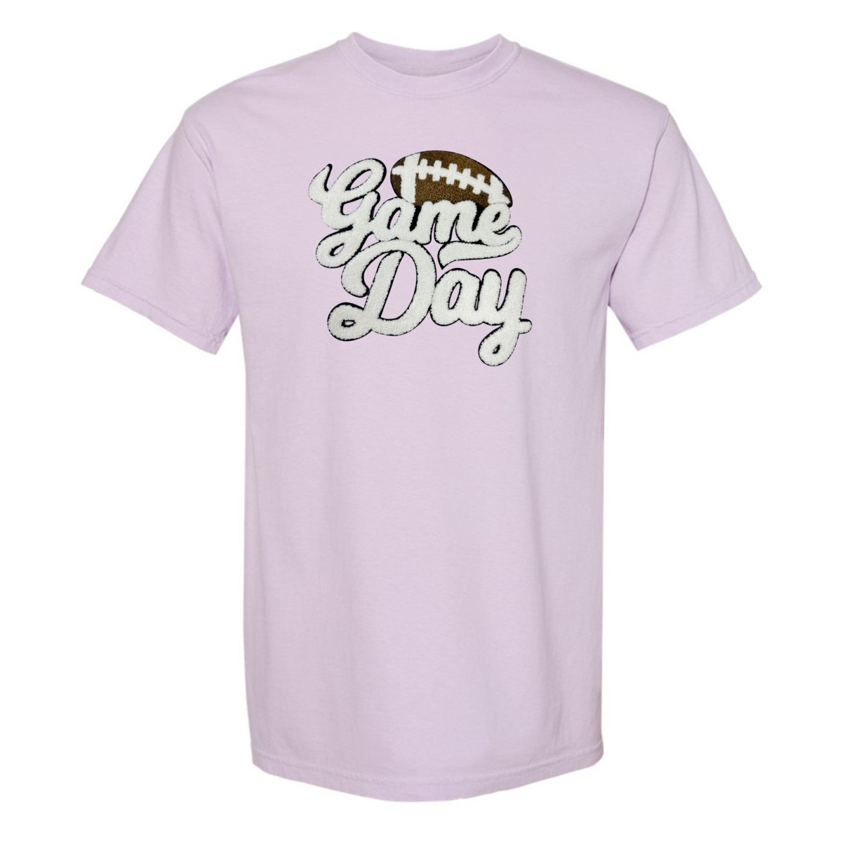 Football 'Game Day' Letter Patch T-Shirt - United Monograms