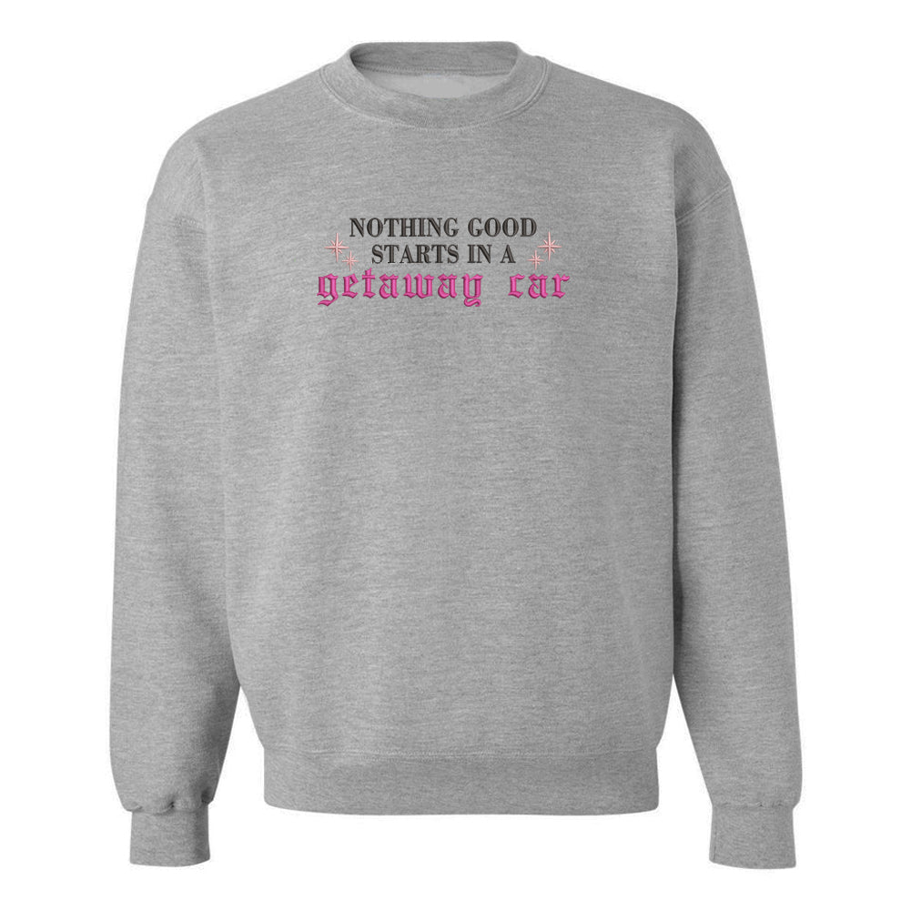 'Getaway Car' Embroidered Swiftie Sweatshirt - United Monograms