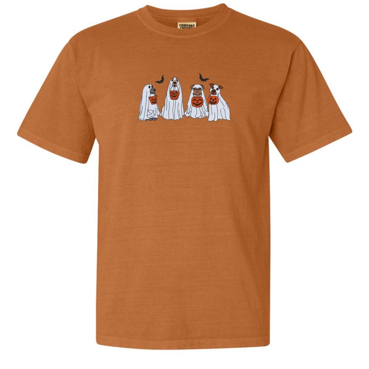 'Ghost Dogs' Embroidered T-Shirt - United Monograms