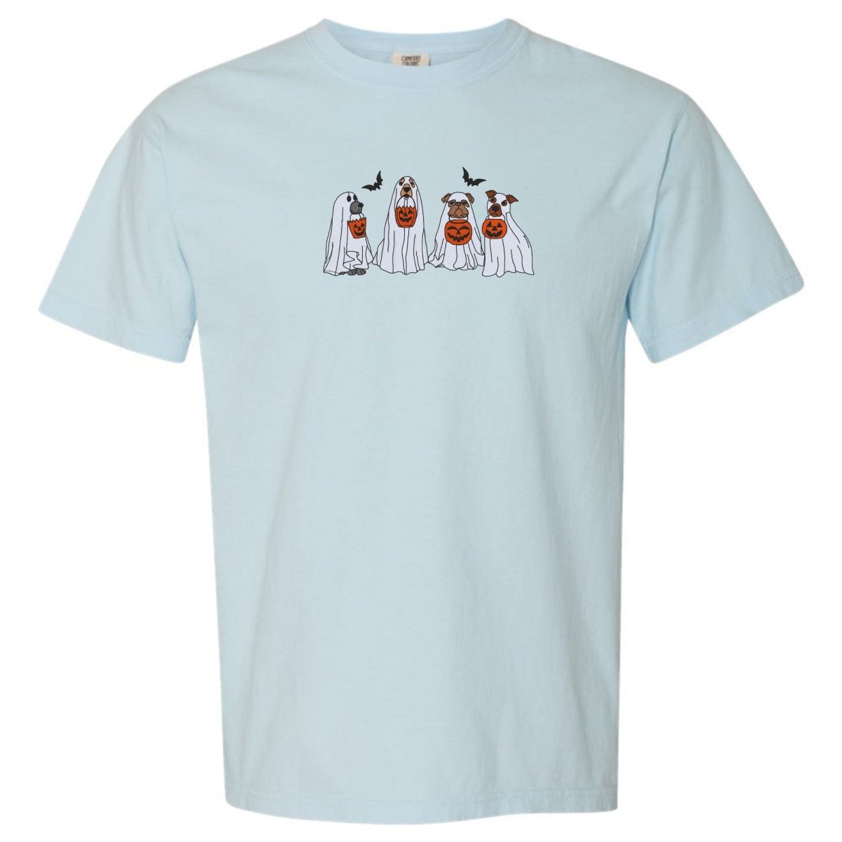 'Ghost Dogs' Embroidered T-Shirt - United Monograms