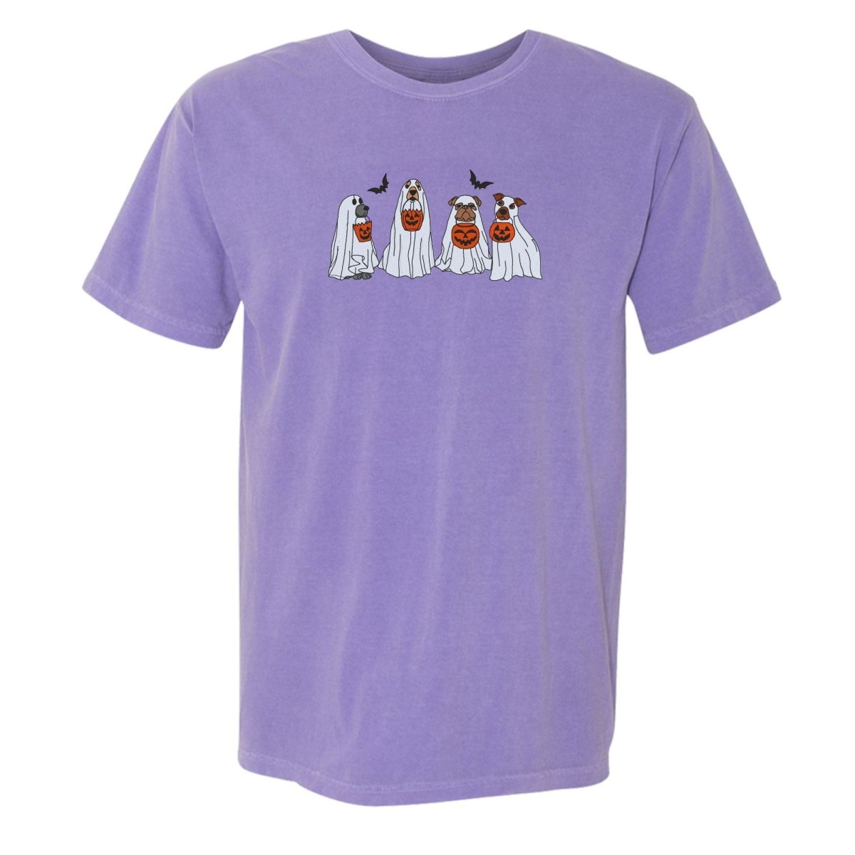 'Ghost Dogs' Embroidered T-Shirt - United Monograms