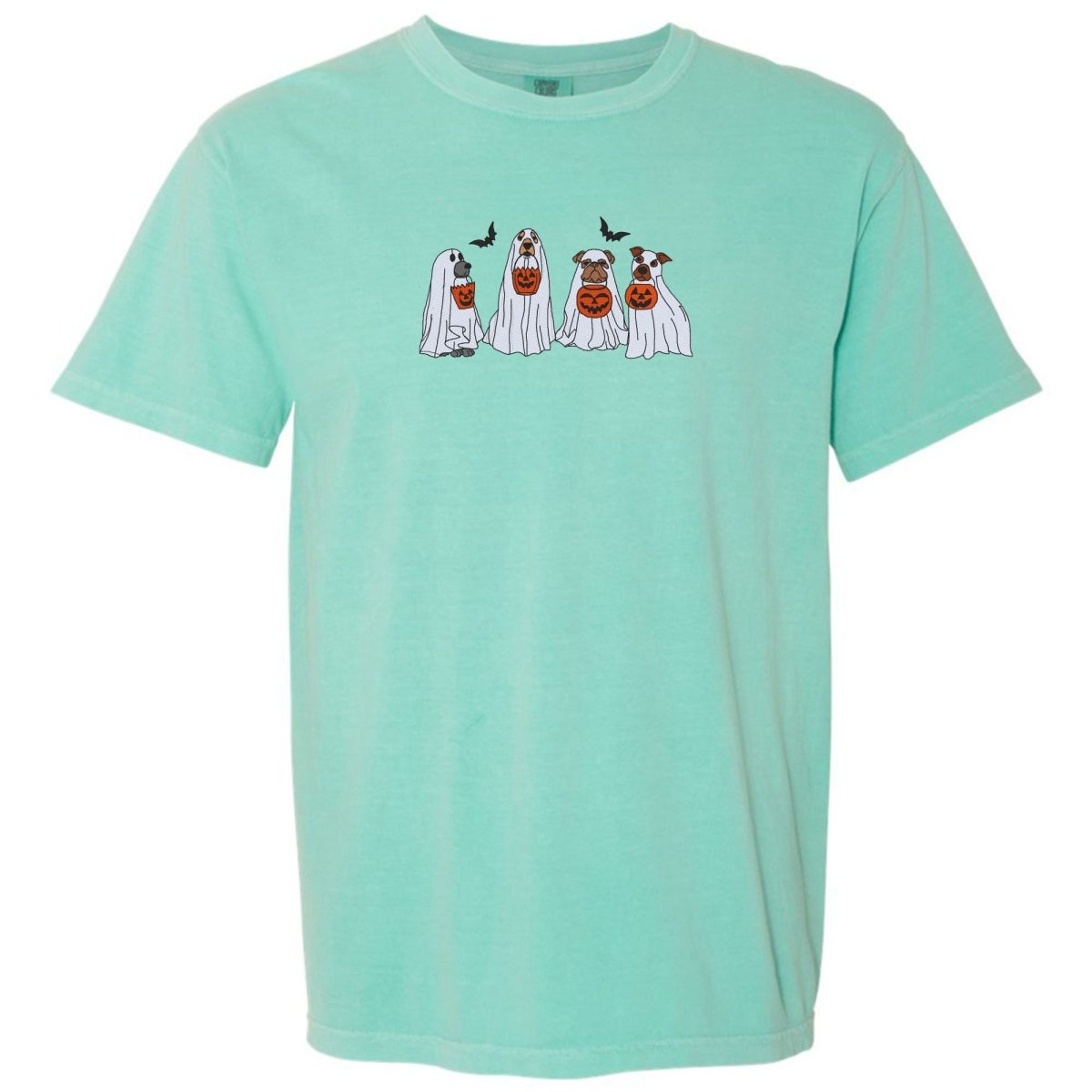 'Ghost Dogs' Embroidered T-Shirt - United Monograms