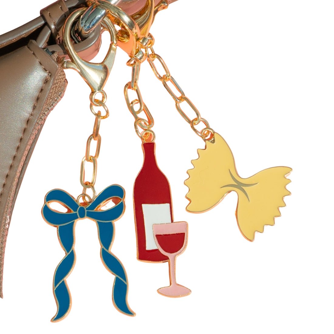 'Girl Dinner' Bag Charm - United Monograms