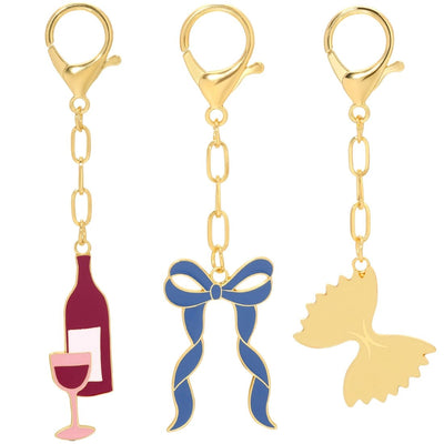 'Girl Dinner' Bag Charm - United Monograms