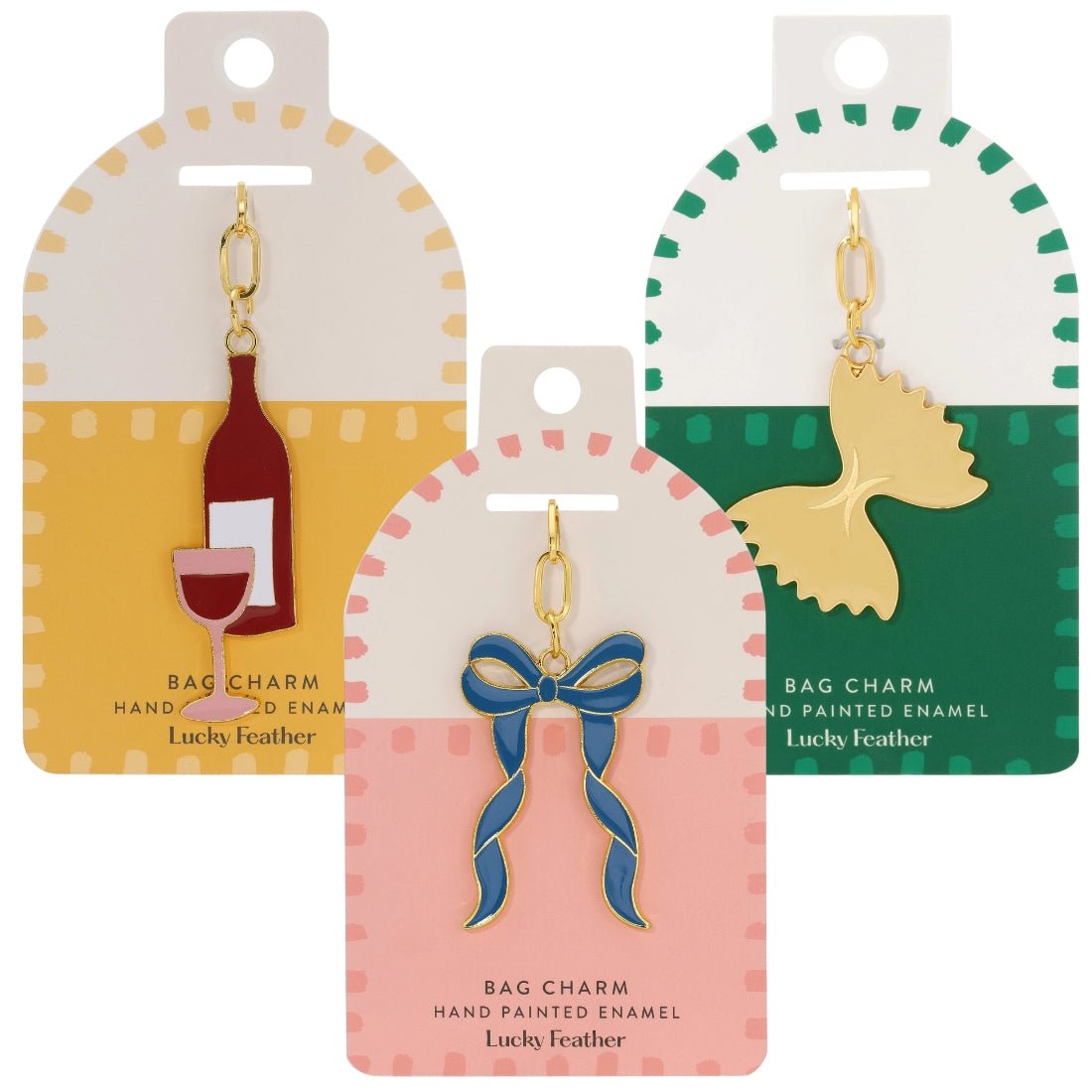 'Girl Dinner' Bag Charm - United Monograms