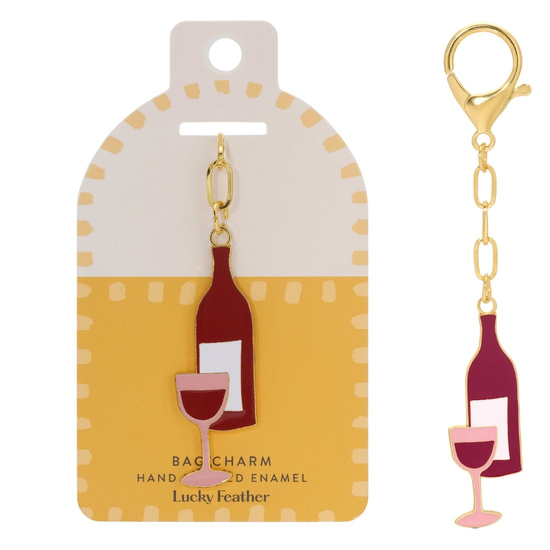 'Girl Dinner' Bag Charm - United Monograms