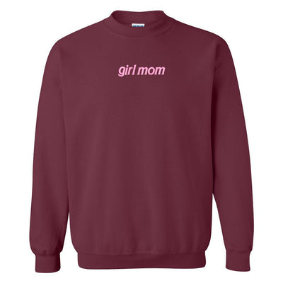 'Girl Mom' Crewneck Sweatshirt - United Monograms