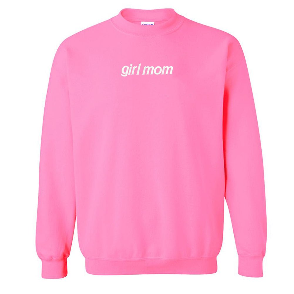 'Girl Mom' Crewneck Sweatshirt - United Monograms