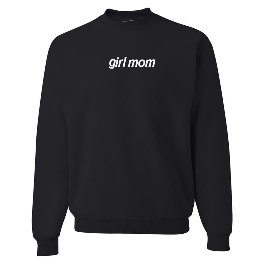 'Girl Mom' Crewneck Sweatshirt - United Monograms