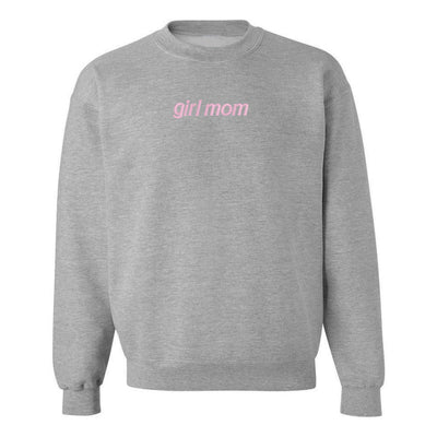 'Girl Mom' Crewneck Sweatshirt - United Monograms