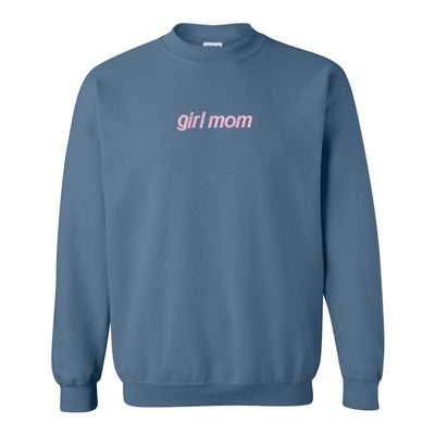 'Girl Mom' Crewneck Sweatshirt - United Monograms