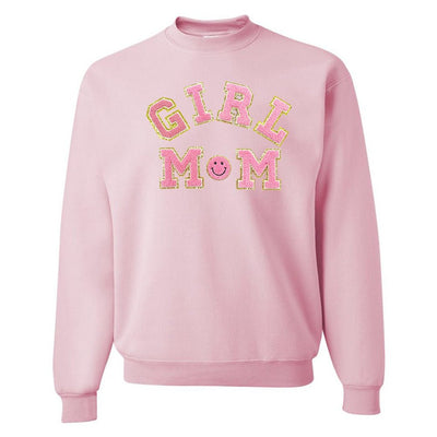 Girl Mom Letter Patch Sweatshirt - United Monograms