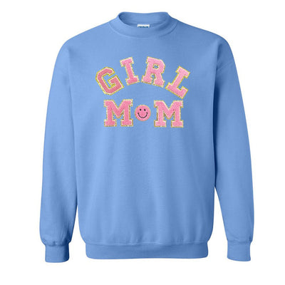 Girl Mom Letter Patch Sweatshirt - United Monograms