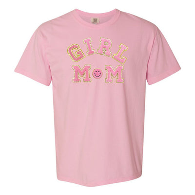 Girl Mom Letter Patch T-Shirt - United Monograms