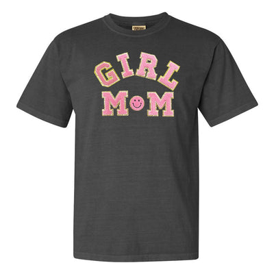 Girl Mom Letter Patch T-Shirt - United Monograms