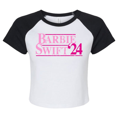 'Girly Campaign '24' Raglan Baby Tee - United Monograms