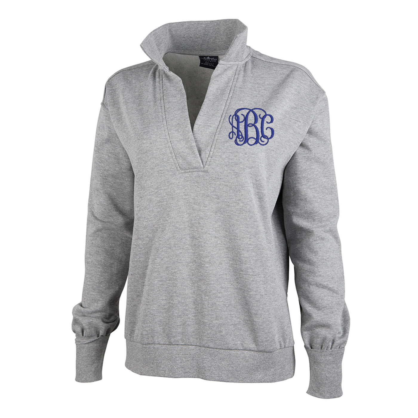 Monogrammed Coastal Pullover