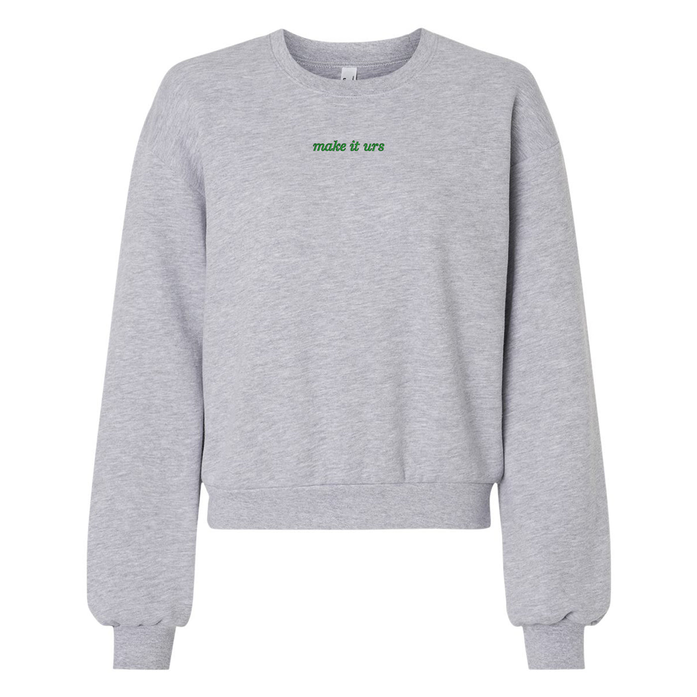 Make It Yours™ American Apparel Cropped Sweatshirt