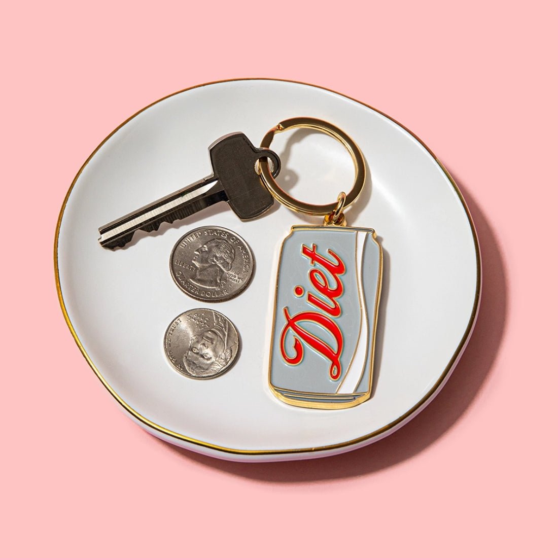 'Guilty Pleasures Club' Keychain Charm - United Monograms