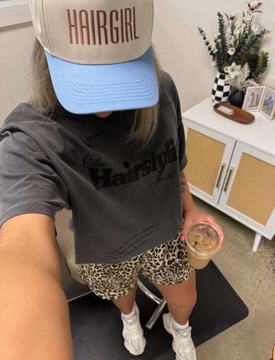 'Hairstylist Social Club' T-Shirt - United Monograms