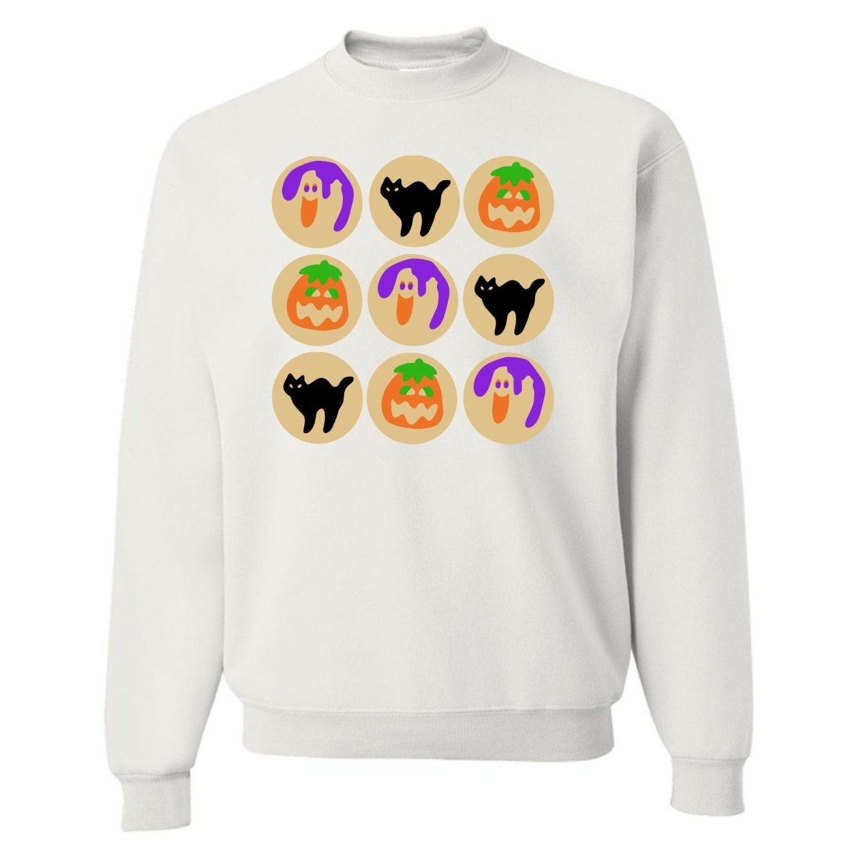 'Halloween Cookies' Crewneck Sweatshirt - United Monograms