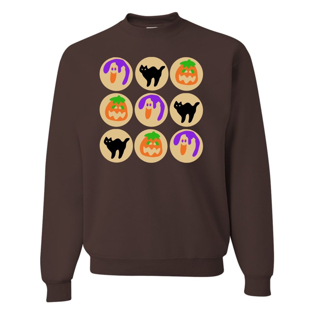 'Halloween Cookies' Crewneck Sweatshirt - United Monograms