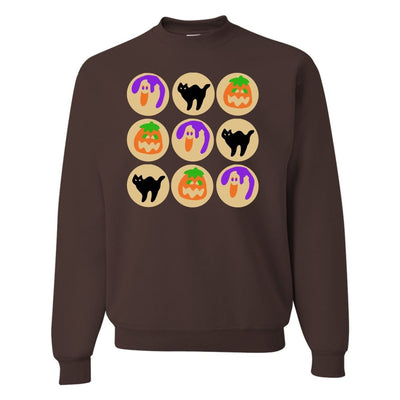 'Halloween Cookies' Crewneck Sweatshirt - United Monograms