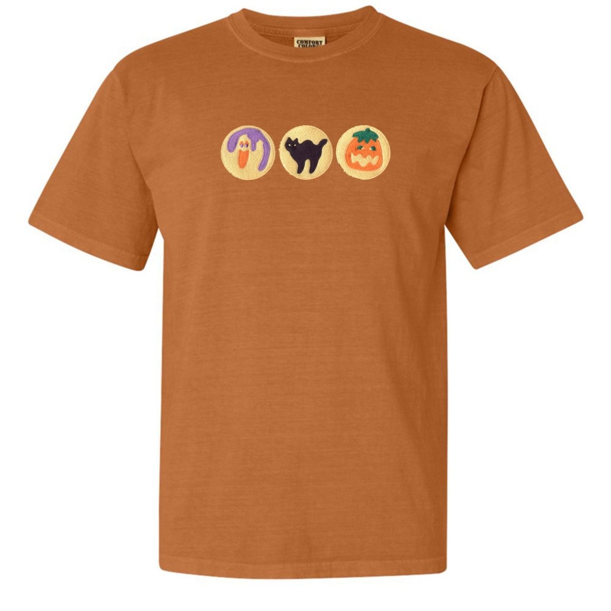 'Halloween Cookies' Embroidered T-Shirt - United Monograms