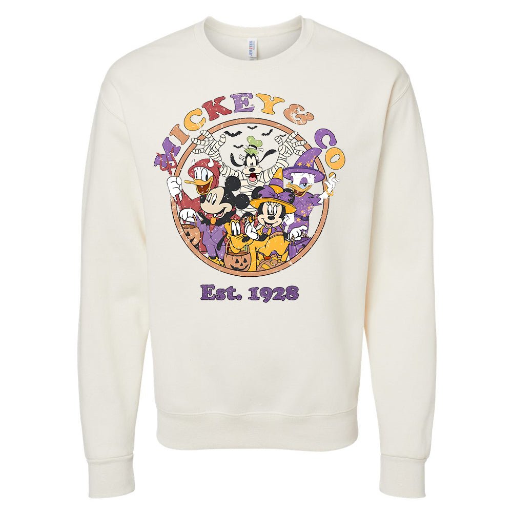 'Halloween Mickey & Co' Crewneck Sweatshirt - United Monograms