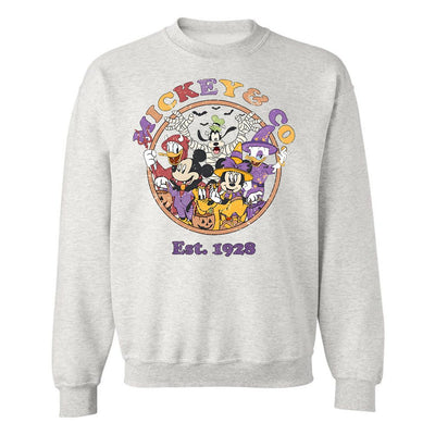 'Halloween Mickey & Co' Crewneck Sweatshirt - United Monograms