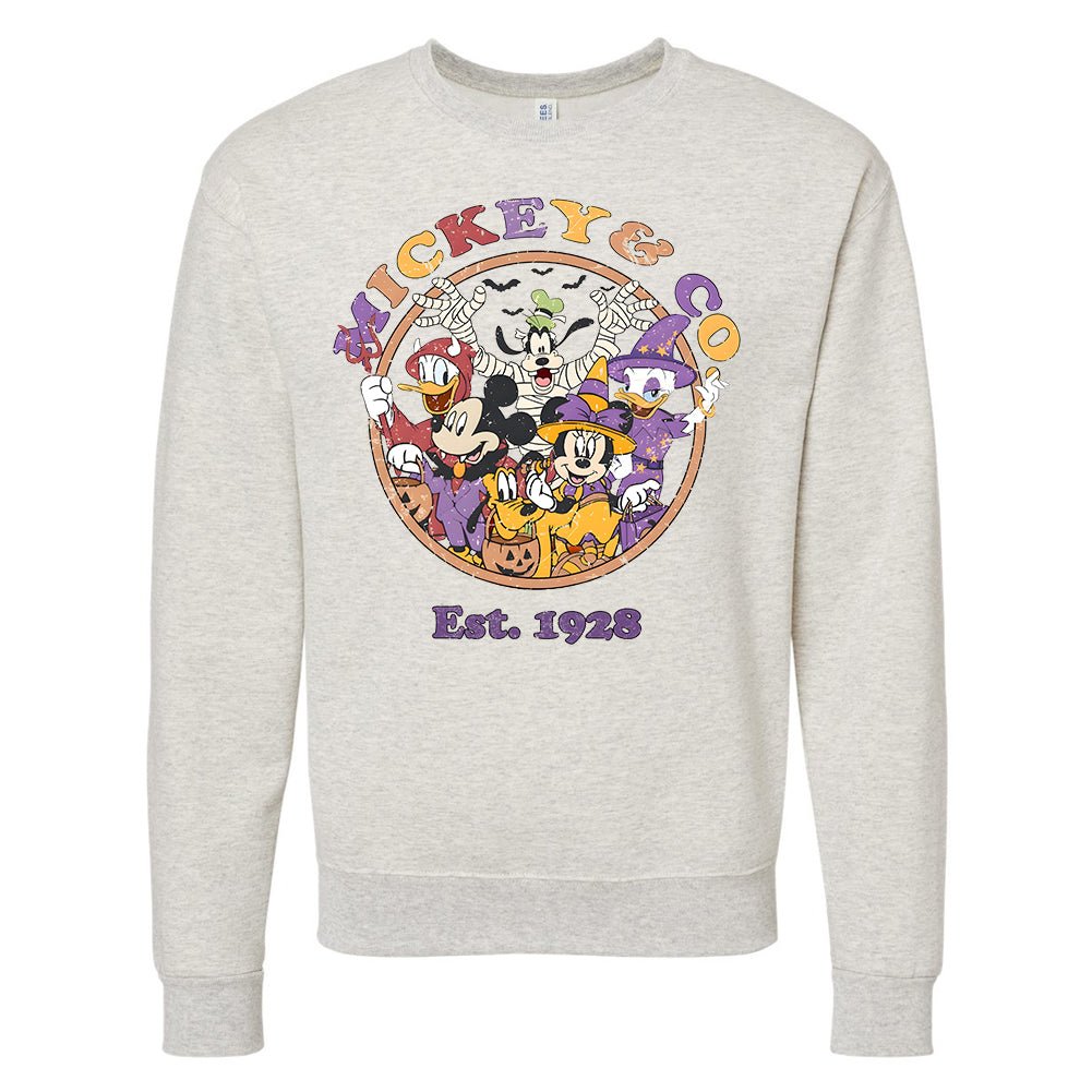 'Halloween Mickey & Co' Crewneck Sweatshirt - United Monograms