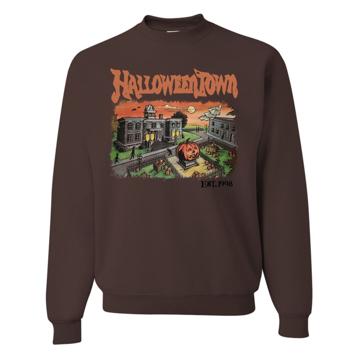 'HalloweenTown' Crewneck Sweatshirt - United Monograms