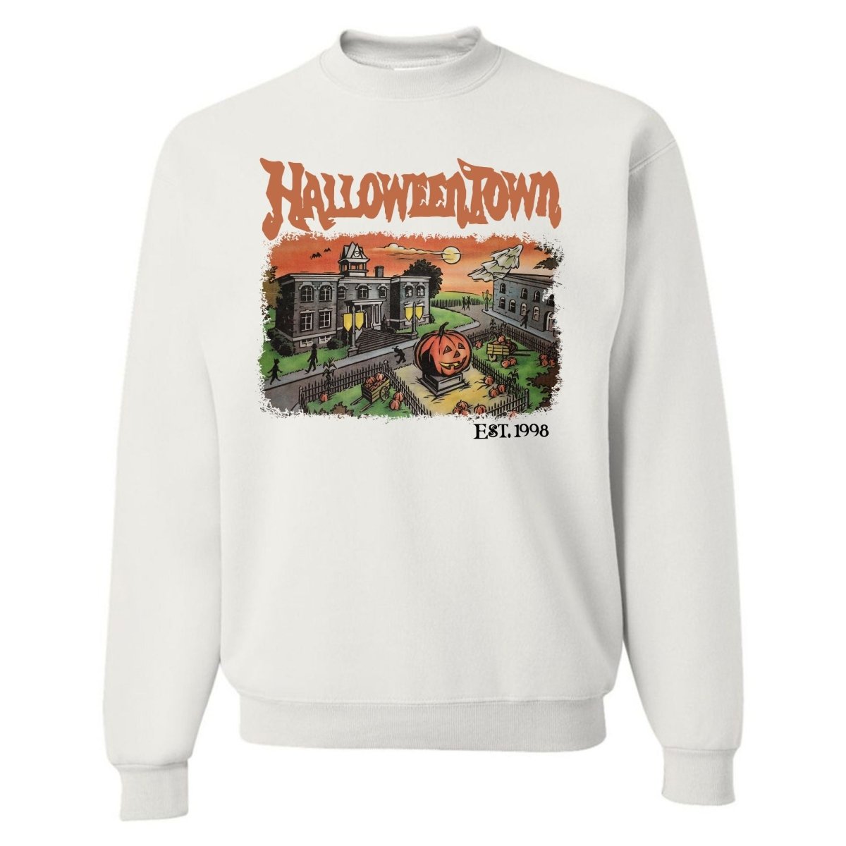 'HalloweenTown' Crewneck Sweatshirt - United Monograms