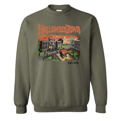 'HalloweenTown' Crewneck Sweatshirt - United Monograms