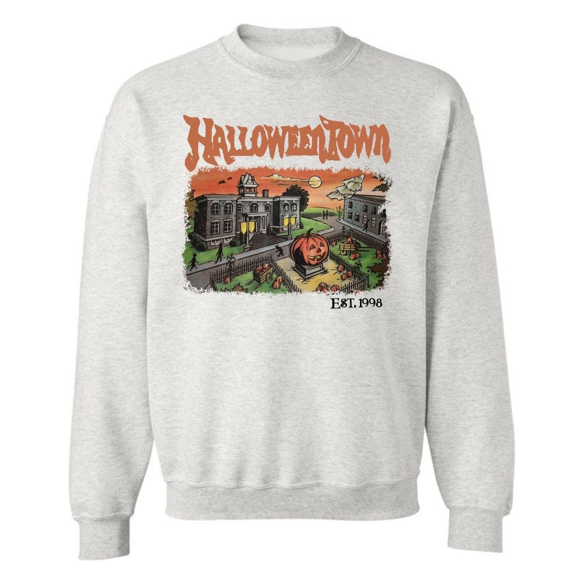 'HalloweenTown' Crewneck Sweatshirt - United Monograms