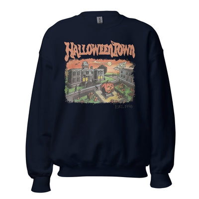 'HalloweenTown' Crewneck Sweatshirt - United Monograms