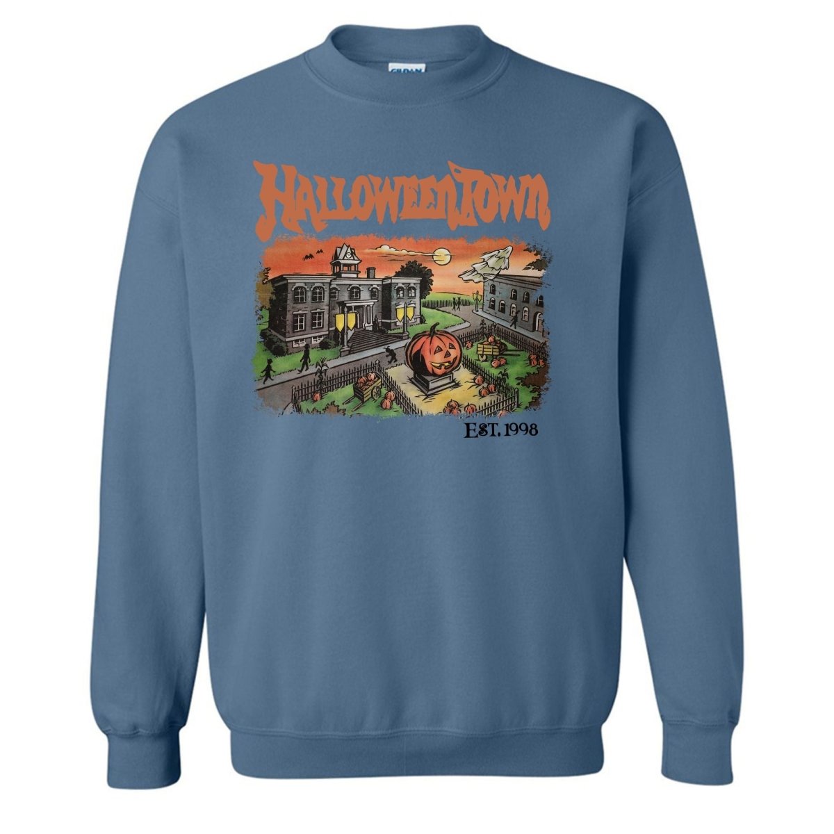 'HalloweenTown' Crewneck Sweatshirt - United Monograms