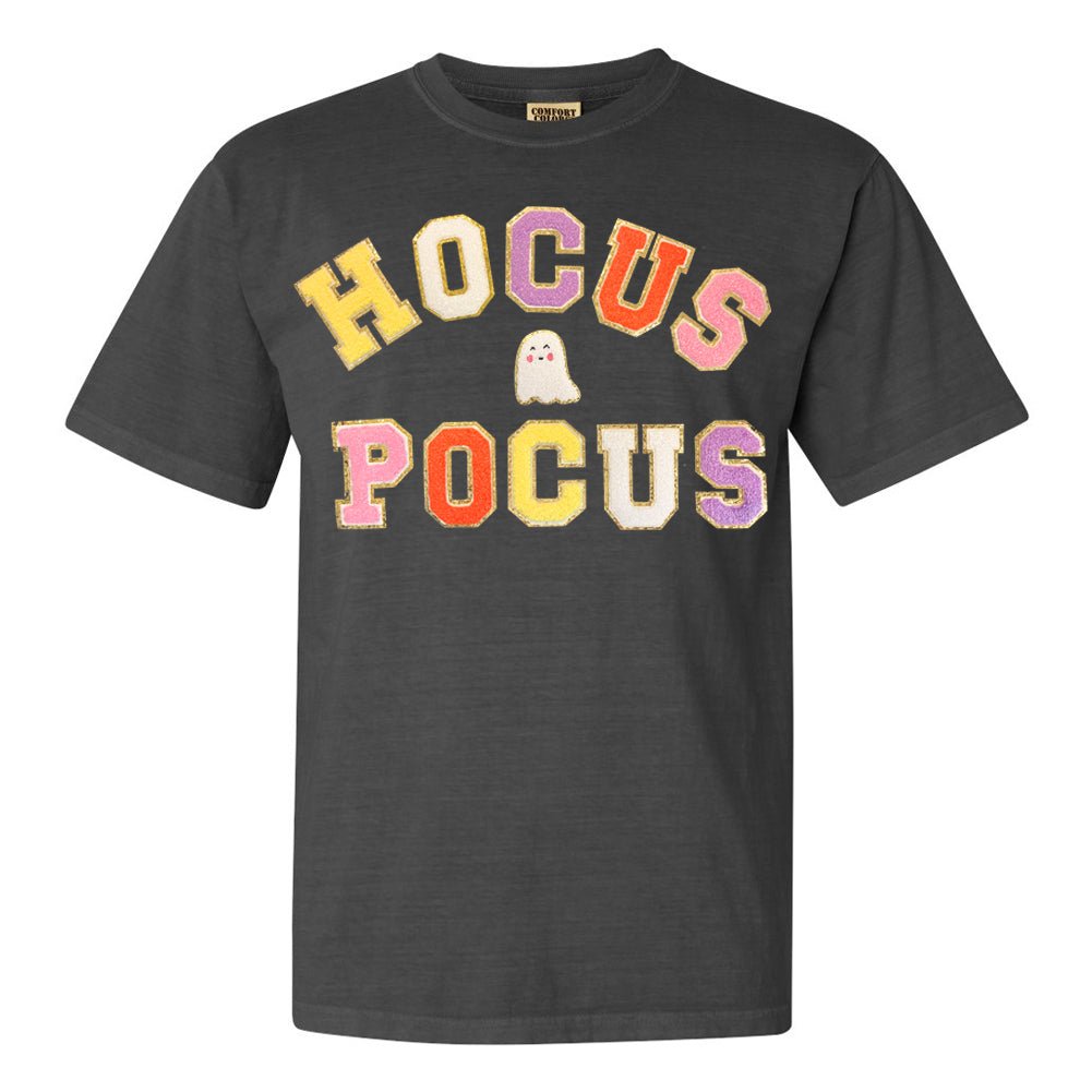 Hocus Pocus Letter Patch Comfort Colors T-Shirt - United Monograms