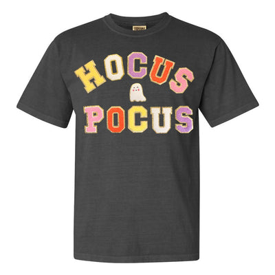 Hocus Pocus Letter Patch Comfort Colors T-Shirt - United Monograms